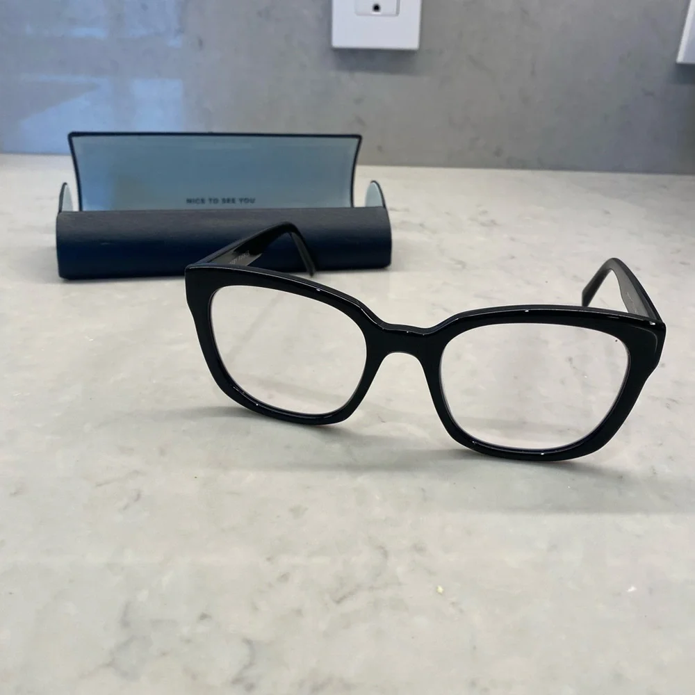 Warby Parker Aubrey Glasses with Blue Light Lenses - Picture 3 of 8